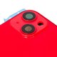 Корпус для iPhone 14 Plus, красный, с держателем SIM-карты, с боковыми кнопками, Original (PRC), EU Version, red Превью 1