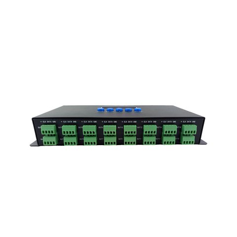 Controlador LED autónomo Ethernet-SPI/DMX512 BC-216 (16 canales, 340 píxeles, 5-24 V) Vista previa  2
