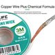 Desoldering Wick RELIFE RL-2030, ((W) 2.0 mm, d 3 m) Preview 2