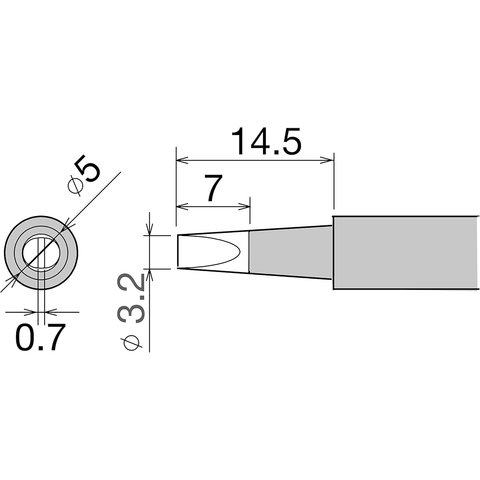 Паяльное жало Goot PX-28RT-3.2D Превью 3