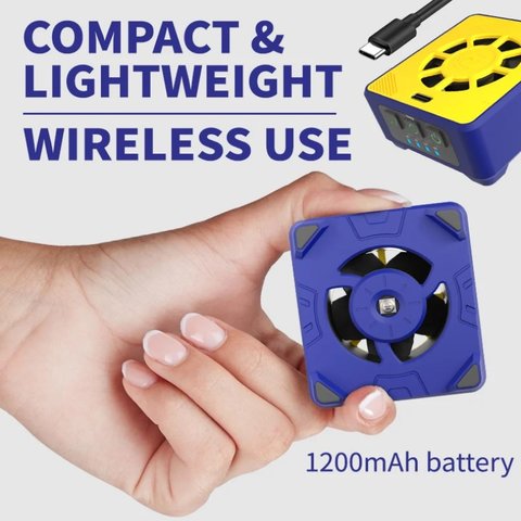 UV Lamp Mechanic CUV-3, (with timer, with fan, with battery) Preview 4
