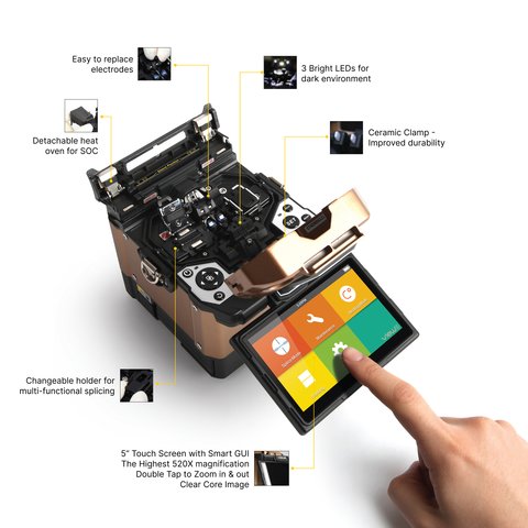 Empalmadora de fibra óptica INNO Instrument View 5 Vista previa  2