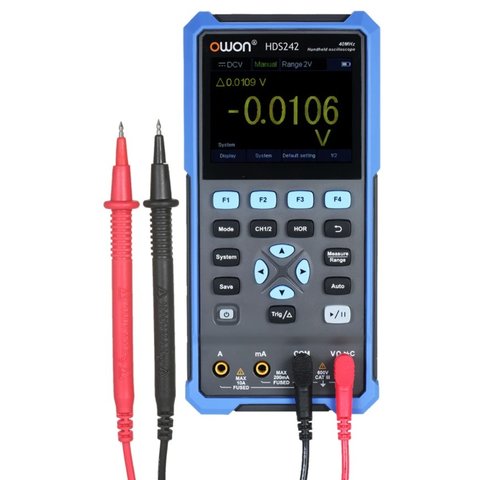 Osciloscopio digital portátil OWON HDS242 Vista previa  1
