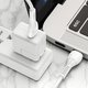 Cable USB Hoco X55, USB tipo C, Lightning, 100 cm, 20 W, 3 A, blanco, #6931474740144 Vista previa  2