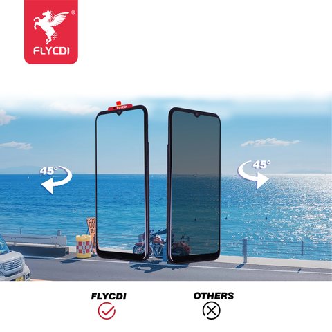 Pantalla LCD puede usarse con Tecno Spark 6 Go (KE5, KE5J); Infinix Smart 5, negro, sin marco, FLYCDI Vista previa  3