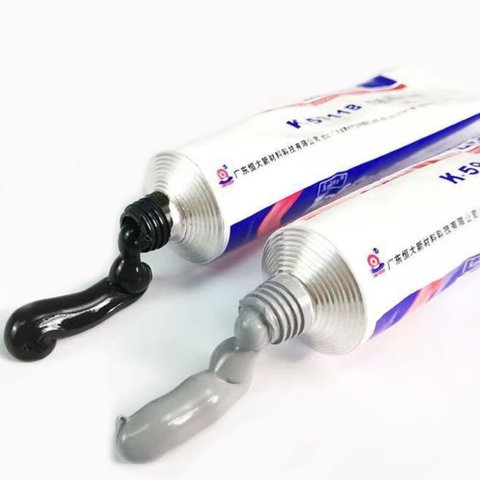 Adhesivos sellador Kafuter K-5911, para faros del coche, 100 g, gris Vista previa  1