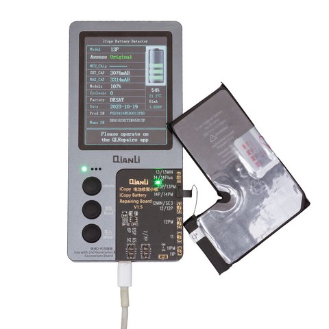 Batería JCID puede usarse con Apple iPhone 13 Pro, Li-Polymer, 3.87 V, 3300 mAh, mayor capacidad Vista previa  1