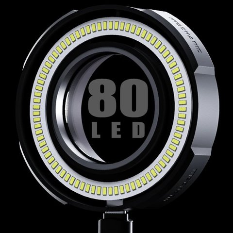 Iluminación para microscopio Mechanic LS3, diodo, 80 LED Vista previa  4