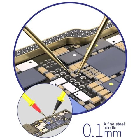 Sonda de prueba para multímetro Mechanic RP15, aguja fina, 1000V, 20A Vista previa  4