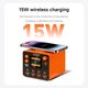 Adaptador de red Amaoe POW-1, 210 W, Quick Charge, Power Delivery (PD), con cargador inalámbrico, 14 puertos Vista previa  6