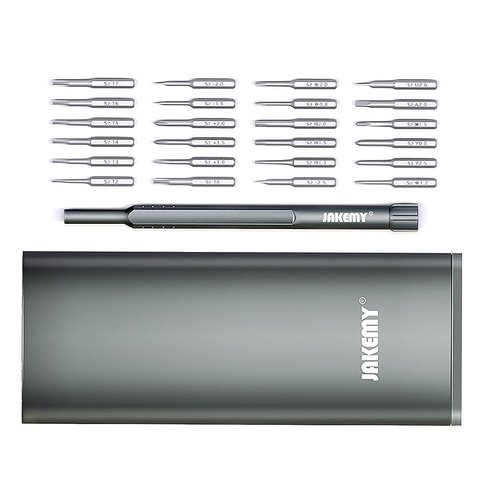 Викрутка з набором біт 24-в-1 Jakemy JM-8168 Прев'ю 1