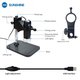 Микроскоп Sunshine DM-1000S, USB, 2,0 Мп, верхняя подсветка, до 1000X Превью 6