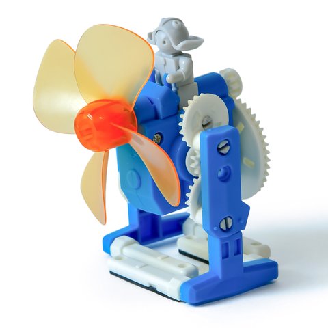 Робот-ветроход 6 в 1, STEM-конструктор СІС 21-636 Превью 2