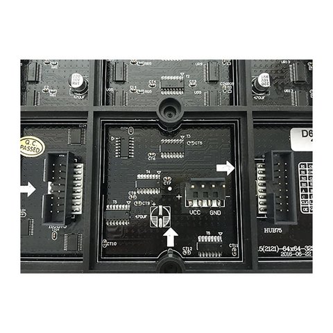 LED-модуль Ledmax для рекламних екранів P2.5-RGB-SMD (320 × 160 мм, 128 × 64 точок, IP20, 1000 нт) Прев'ю 2