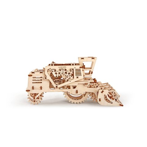 Mechanical 3D Puzzle UGEARS Combine Harvester Preview 3
